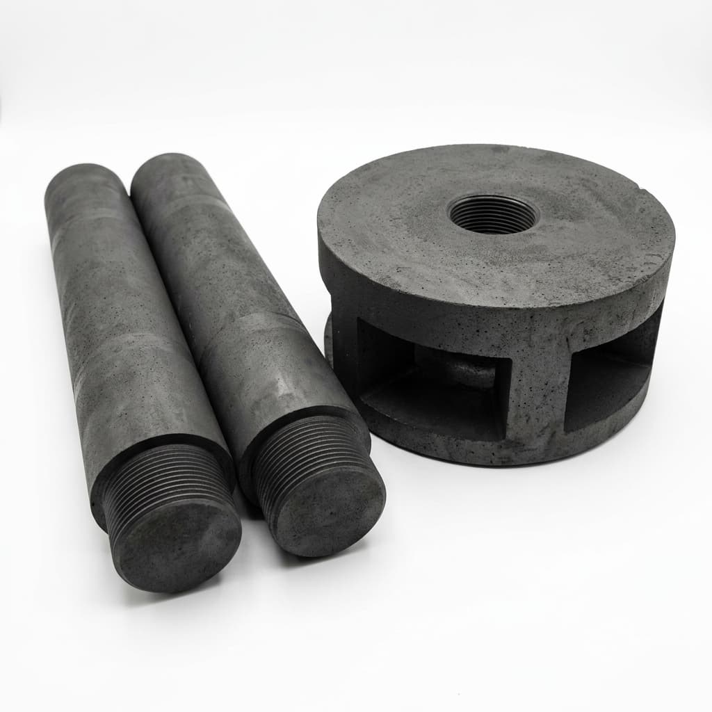 Anti-oxidation Graphite Rotor for Molten Aluminum Degassing